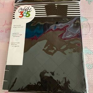 Happy Planner quilted pattern snap on cover